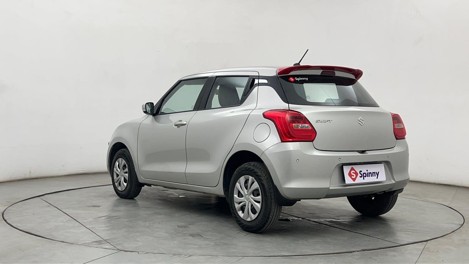 Used 2023 Maruti Suzuki Swift VXi Petrol Manual exterior LEFT REAR CORNER VIEW