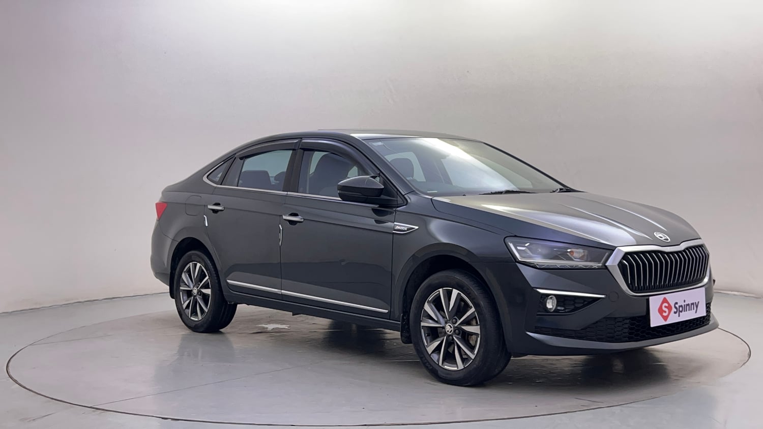 Used 2023 Skoda Slavia Style 1.5L TSI DSG Petrol Automatic exterior RIGHT FRONT CORNER VIEW