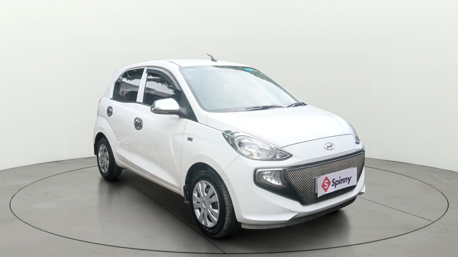 Used 2019 Hyundai Santro Sportz AMT Petrol Automatic exterior RIGHT FRONT CORNER VIEW