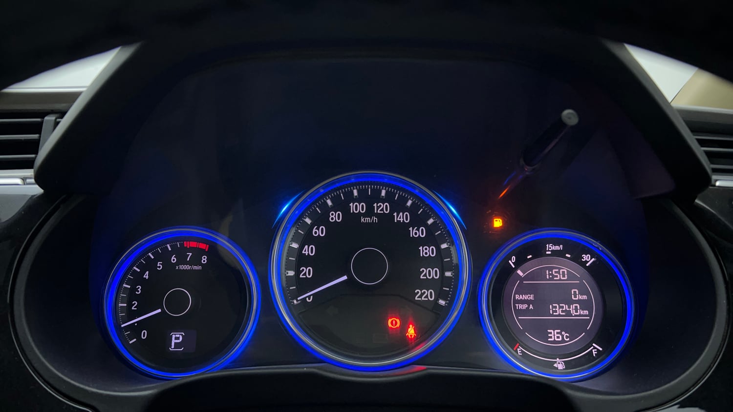 Used 2014 Honda City VX CVT Petrol Automatic interior CLUSTERMETER VIEW