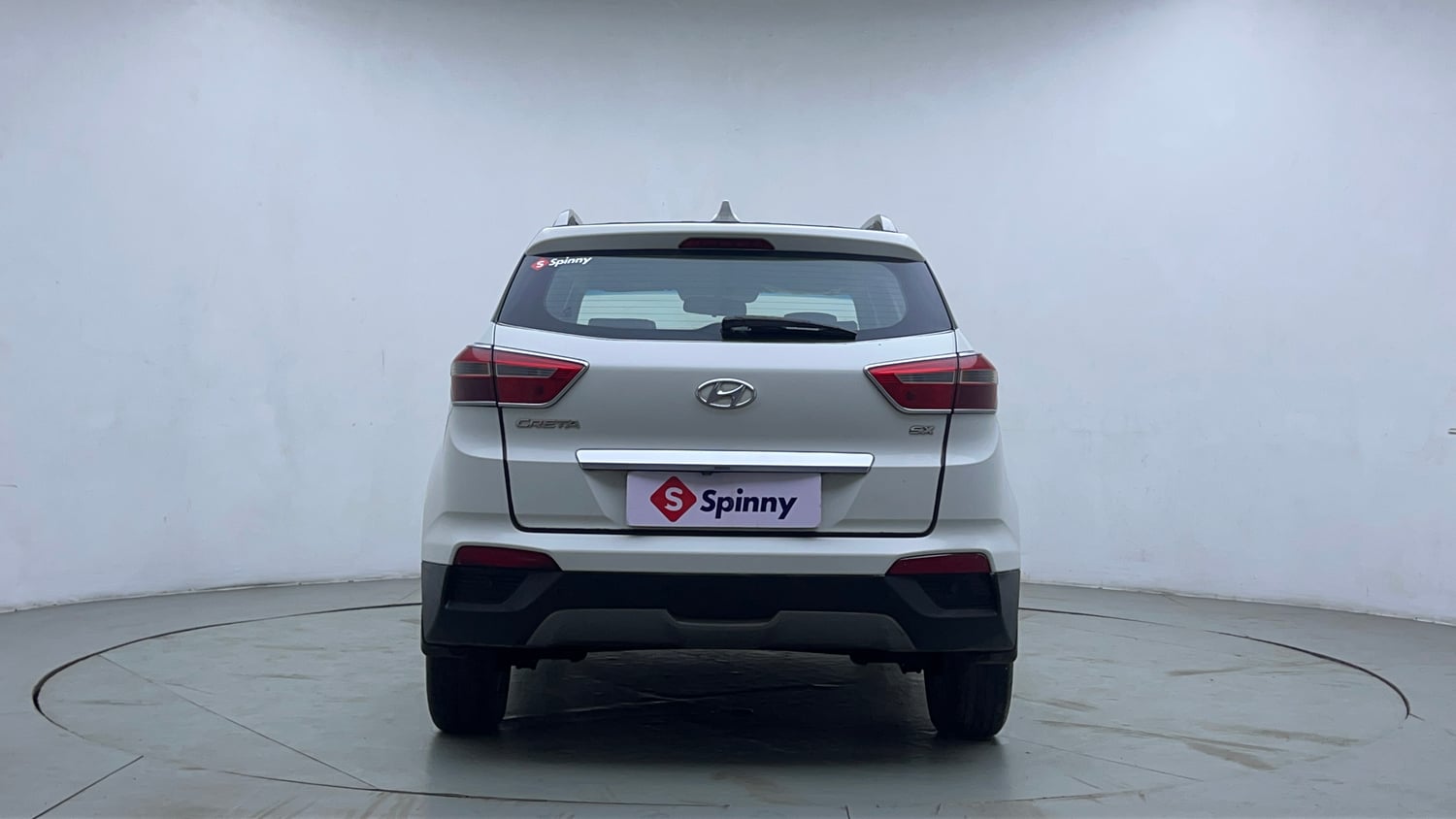 Used 2016 Hyundai Creta 1.6 SX Plus Petrol Petrol Manual exterior BACK VIEW