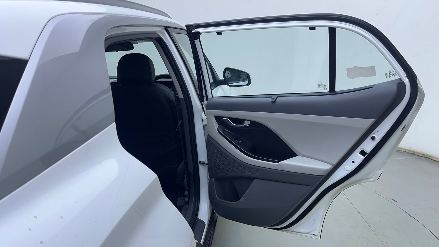 Used 2024 Hyundai Creta 1.5 MPi Petrol MT S(O) Petrol Manual interior RIGHT REAR DOOR OPEN VIEW