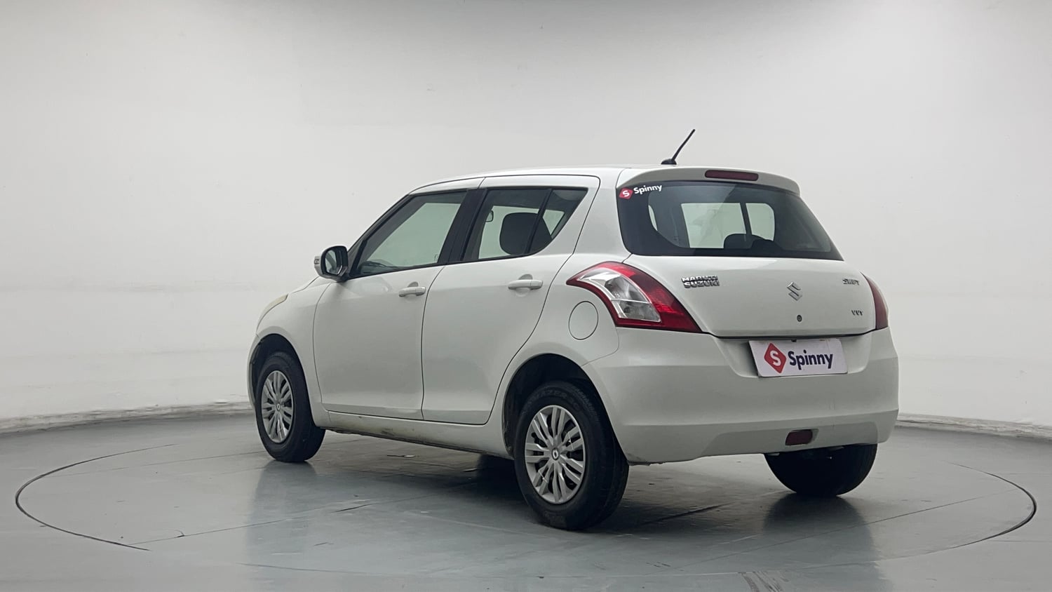 Used 2014 Maruti Suzuki Swift VXi Petrol Manual exterior LEFT REAR CORNER VIEW
