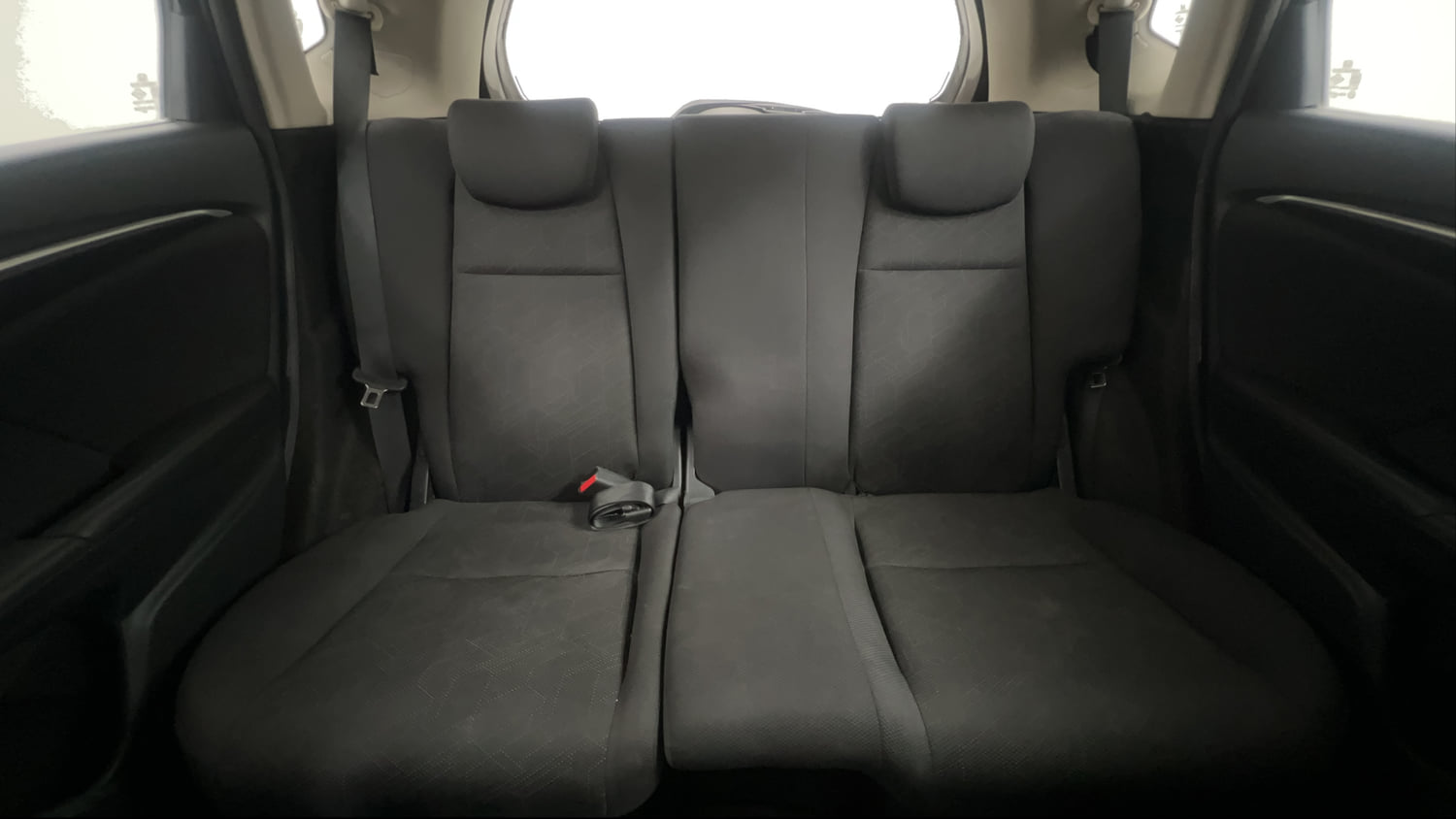 Used 2016 Honda Jazz VX Petrol+cng(outside fitted) Cng Manual interior REAR SEAT CONDITION VIEW
