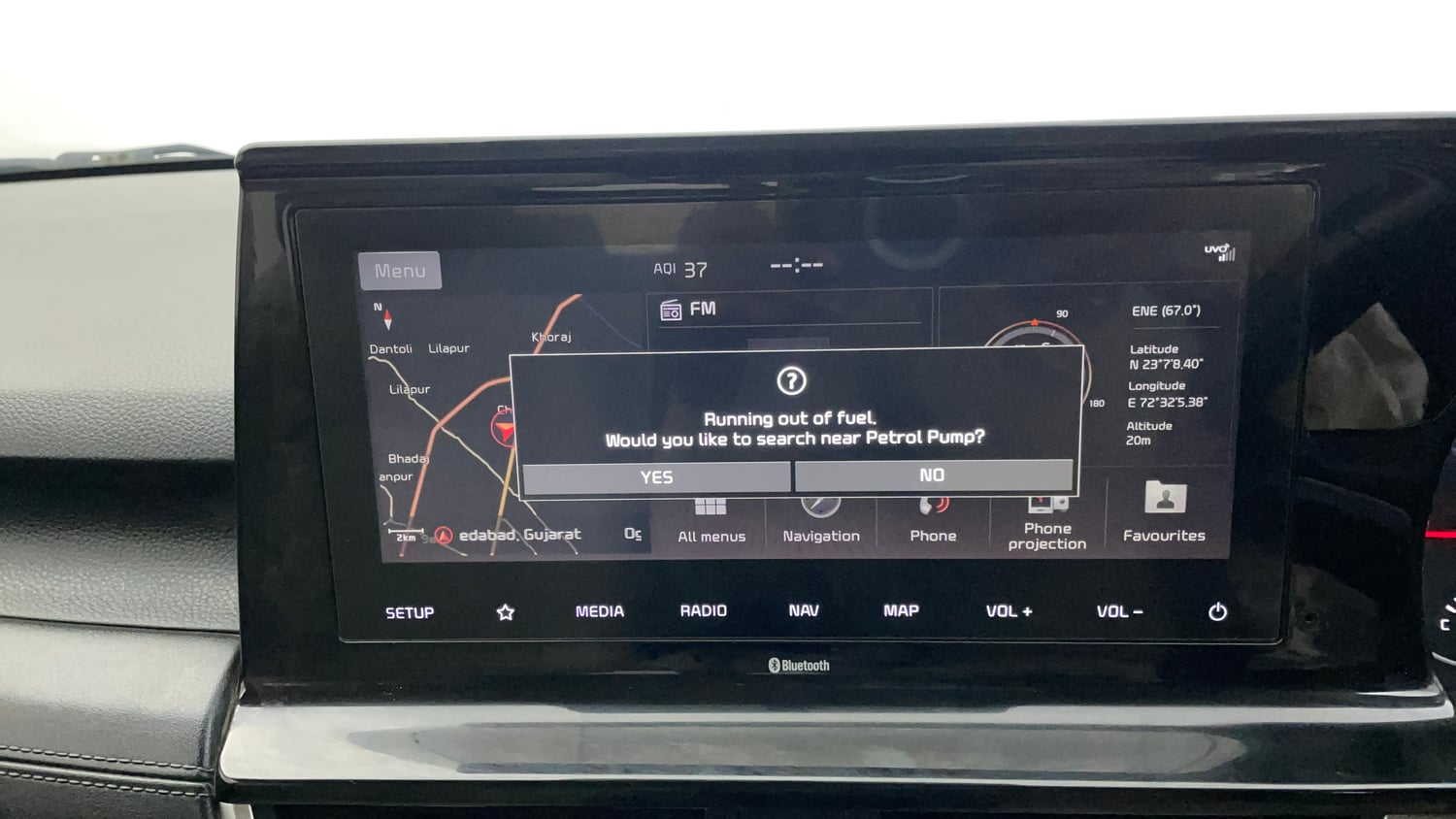 Used 2019 Kia Seltos HTX 1.5 Diesel Diesel Manual top_features Integrated (in-dash) music system
