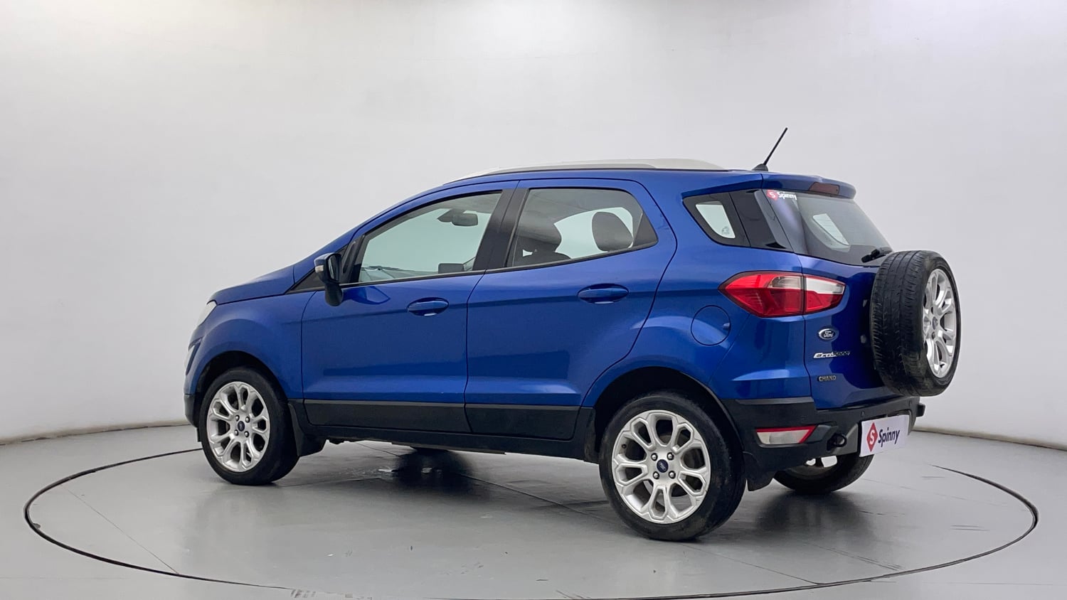 Used 2017 Ford EcoSport Titanium + 1.5L TDCi Diesel Manual exterior LEFT REAR CORNER VIEW