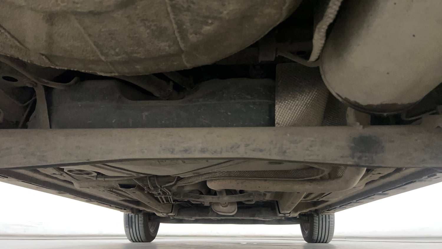 Used 2018 Ford Freestyle Titanium Plus 1.2 Ti-VCT Petrol Manual extra REAR UNDERBODY VIEW (TAKEN FROM REAR)