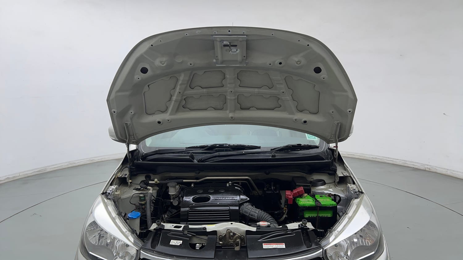 Used 2017 Maruti Suzuki Celerio ZXi Petrol Manual engine ENGINE & BONNET OPEN FRONT VIEW