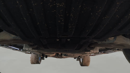 Used 2023 Mahindra Scorpio N Z8 L Diesel AT 4WD 7 STR Diesel Automatic extra FRONT LEFT UNDERBODY VIEW
