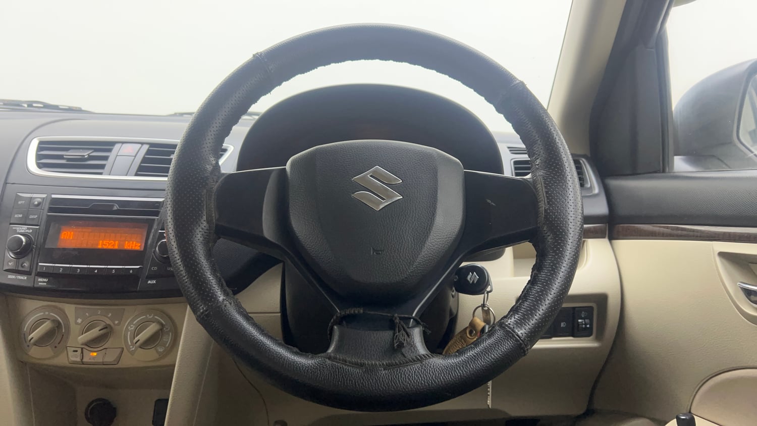 Used 2015 Maruti Suzuki Swift Dzire VXI Petrol Manual interior STEERING VIEW