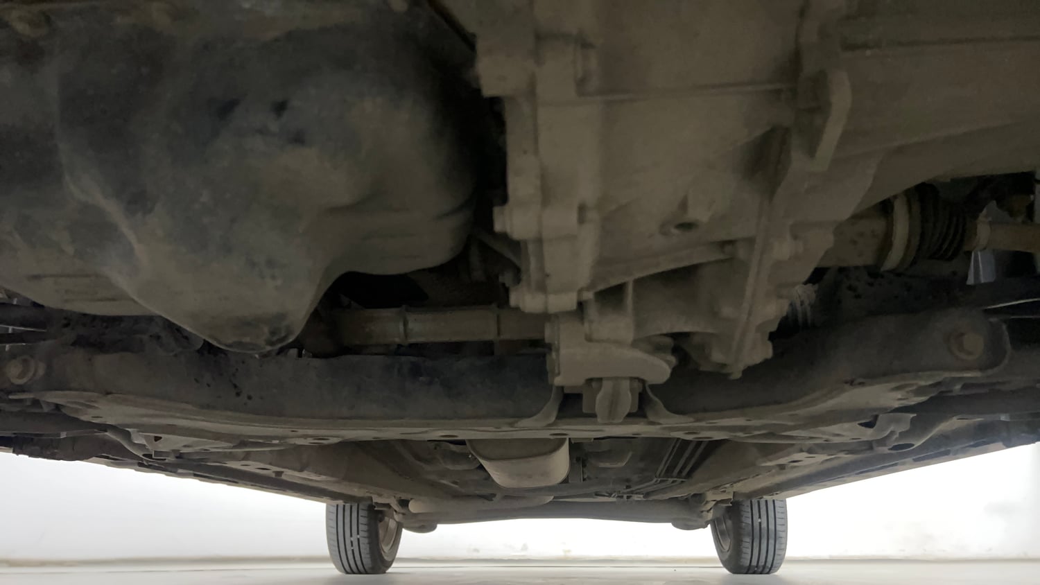 Used 2018 Ford Freestyle Titanium Plus 1.2 Ti-VCT Petrol Manual extra FRONT LEFT UNDERBODY VIEW