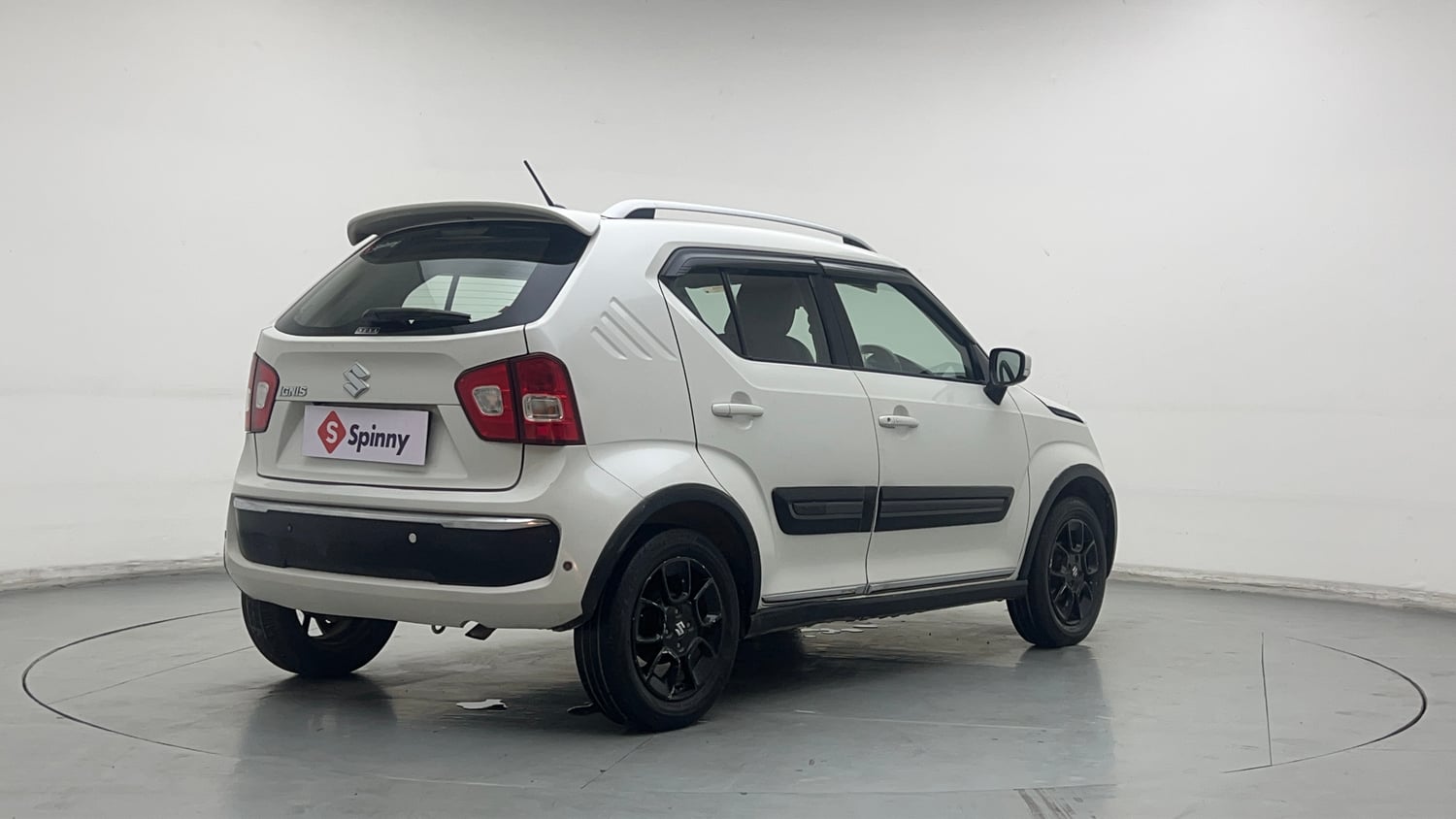 Used 2019 Maruti Suzuki Ignis Alpha 1.2 AMT Petrol Automatic exterior RIGHT REAR CORNER VIEW