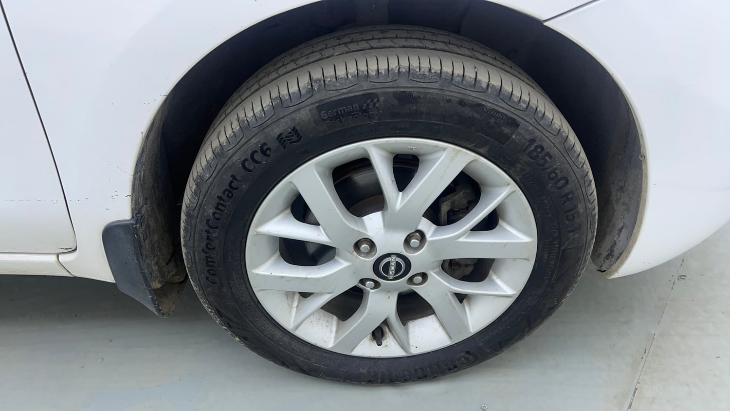 Used 2018 Nissan Micra XL Diesel Diesel Manual tyres RIGHT FRONT TYRE RIM VIEW