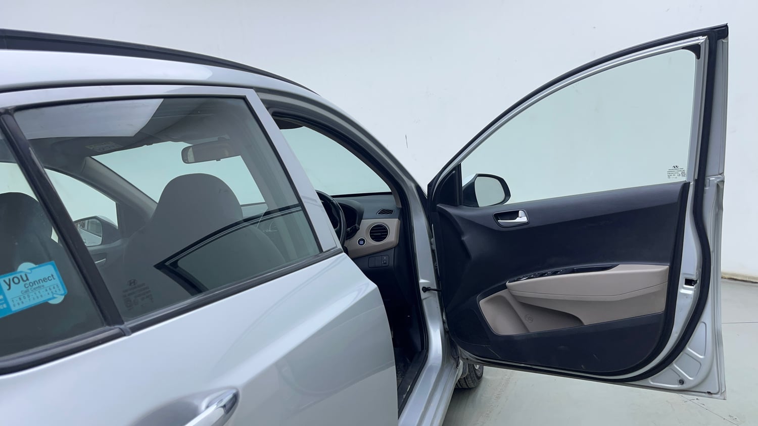 Used 2017 Hyundai Grand i10 Asta 1.2 Kappa VTVT Petrol Manual interior RIGHT FRONT DOOR OPEN VIEW