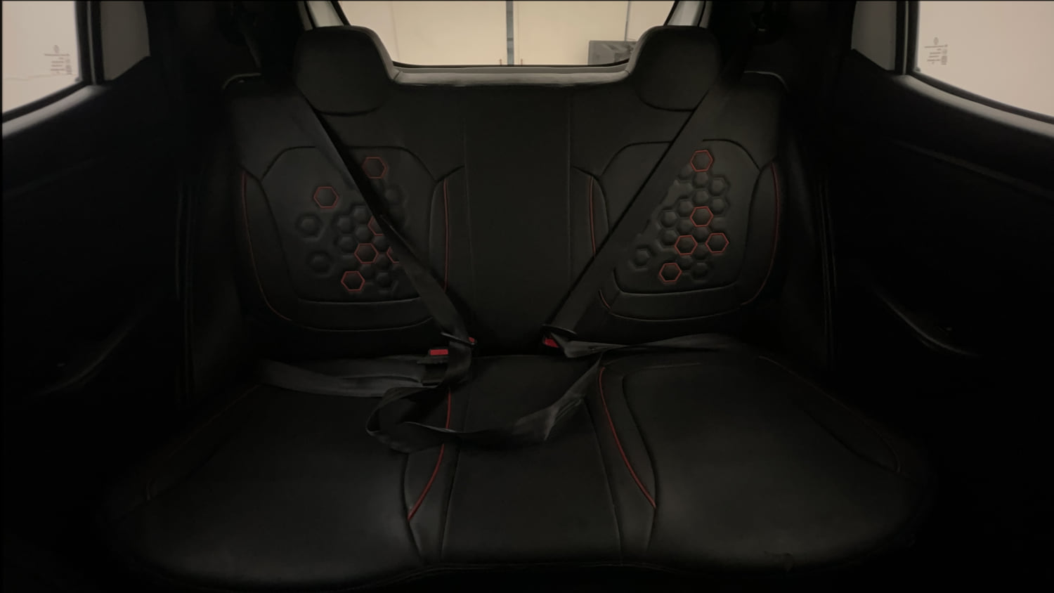 Used 2021 Renault Kwid RXT 1.0 Opt Petrol Manual interior REAR SEAT CONDITION VIEW