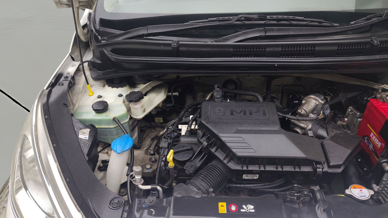 Used 2019 Hyundai Santro Sportz AMT Petrol Automatic engine ENGINE RIGHT SIDE VIEW