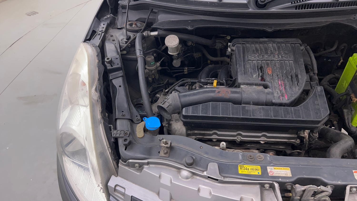 Used 2014 Maruti Suzuki Swift Dzire VXI Petrol Manual engine ENGINE RIGHT SIDE VIEW