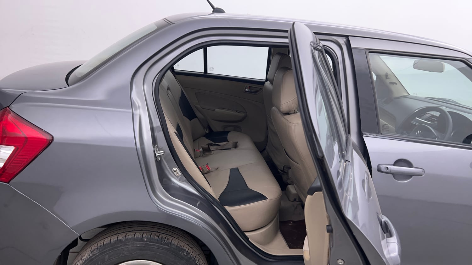 Used 2014 Maruti Suzuki Swift Dzire VXI Petrol Manual interior RIGHT SIDE REAR DOOR CABIN VIEW
