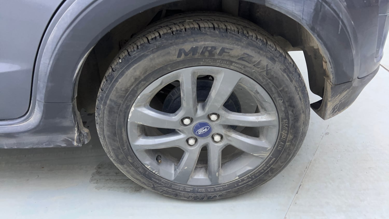 Used 2020 Ford Freestyle Titanium Plus 1.2 Ti-VCT Petrol Manual tyres LEFT REAR TYRE RIM VIEW