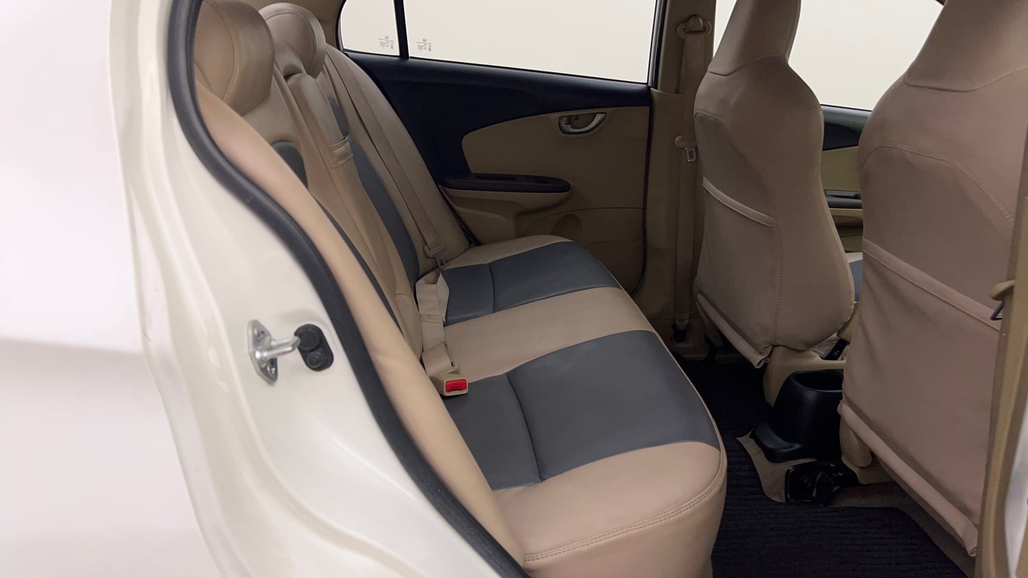 Used 2014 Honda Amaze 1.2 VX AT i-VTEC Petrol Automatic interior RIGHT SIDE REAR DOOR CABIN VIEW
