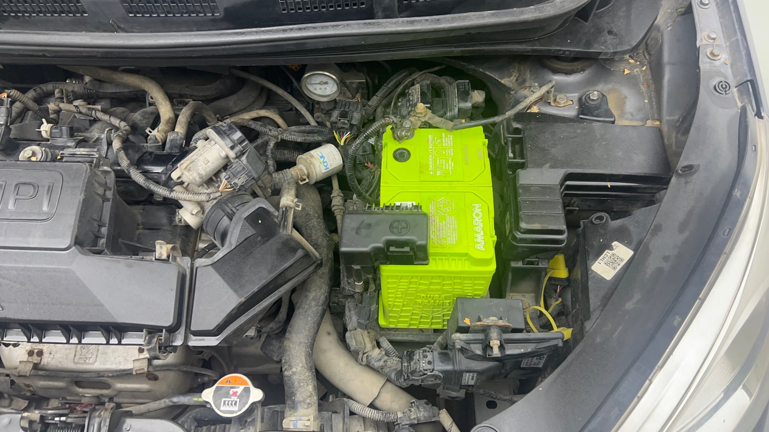Used 2019 Hyundai Santro Magna CNG Cng Manual engine ENGINE LEFT SIDE VIEW