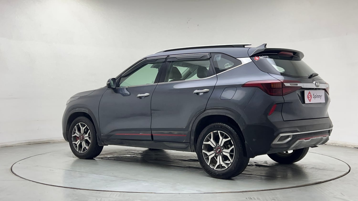Used 2019 kia Seltos GTX Plus DCT 1.4 Petrol Automatic exterior LEFT REAR CORNER VIEW