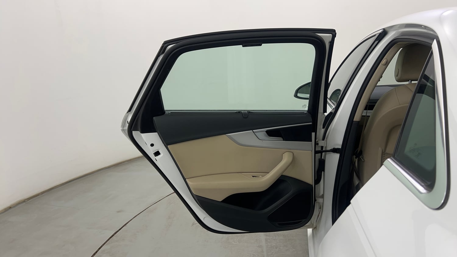 Used 2018 Audi A4 30 TFSI Premium Plus Petrol Automatic interior LEFT REAR DOOR OPEN VIEW