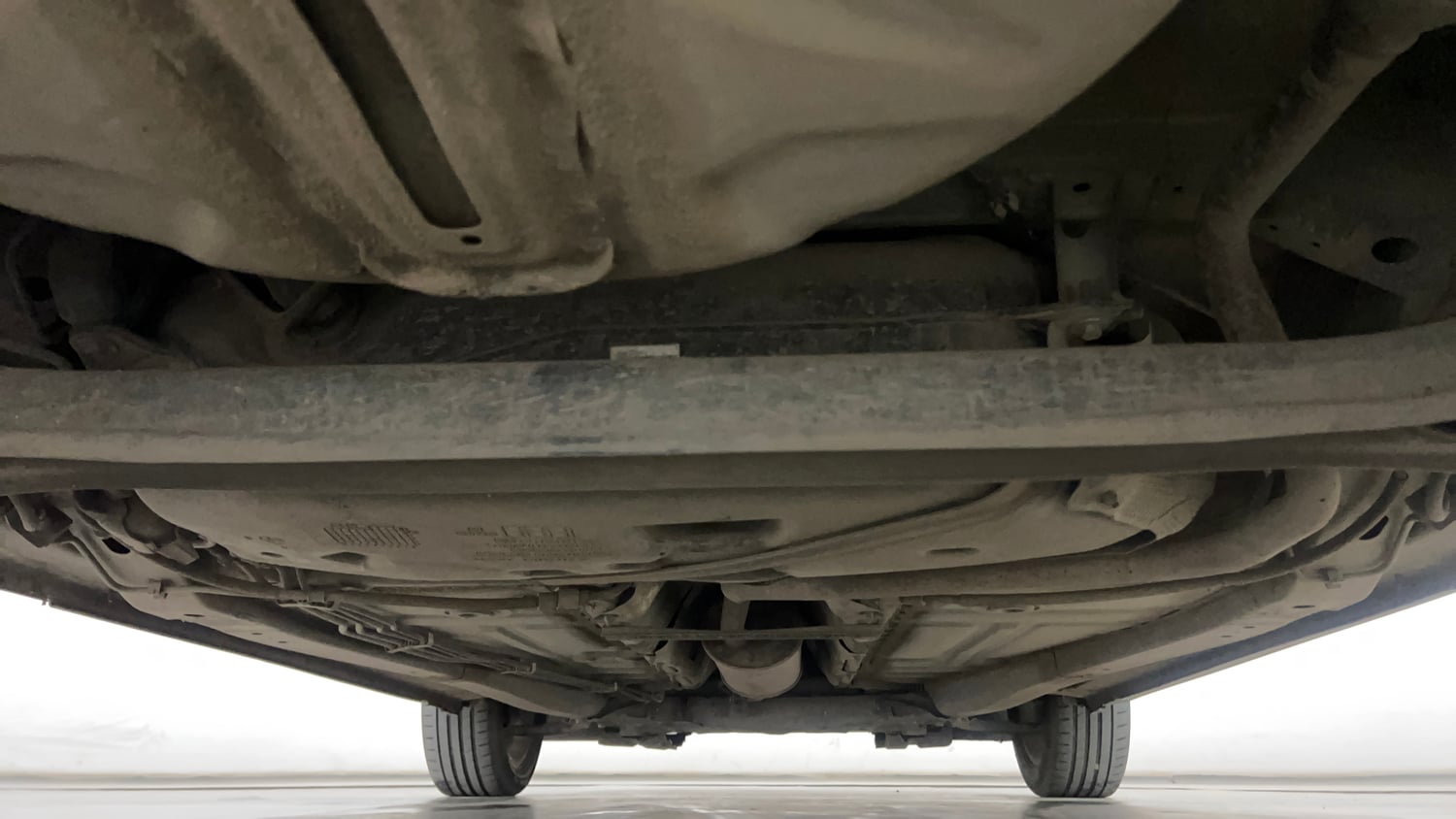 Used 2018 Maruti Suzuki Baleno Alpha 1.2 AT Petrol Automatic extra REAR UNDERBODY VIEW (TAKEN FROM REAR)