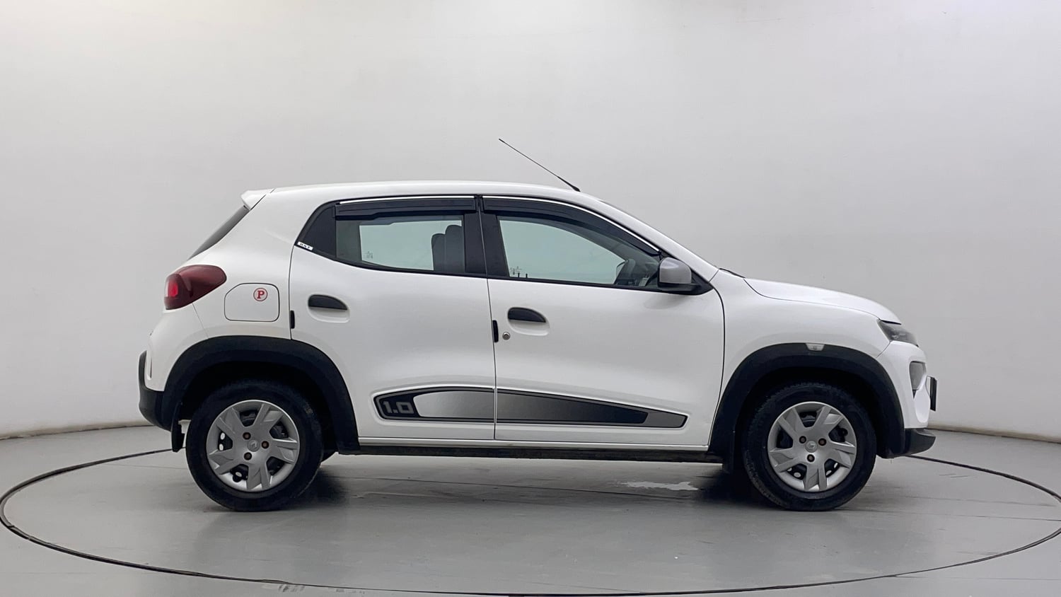 Used 2021 Renault Kwid RXT 1.0 Opt Petrol Manual exterior RIGHT SIDE VIEW