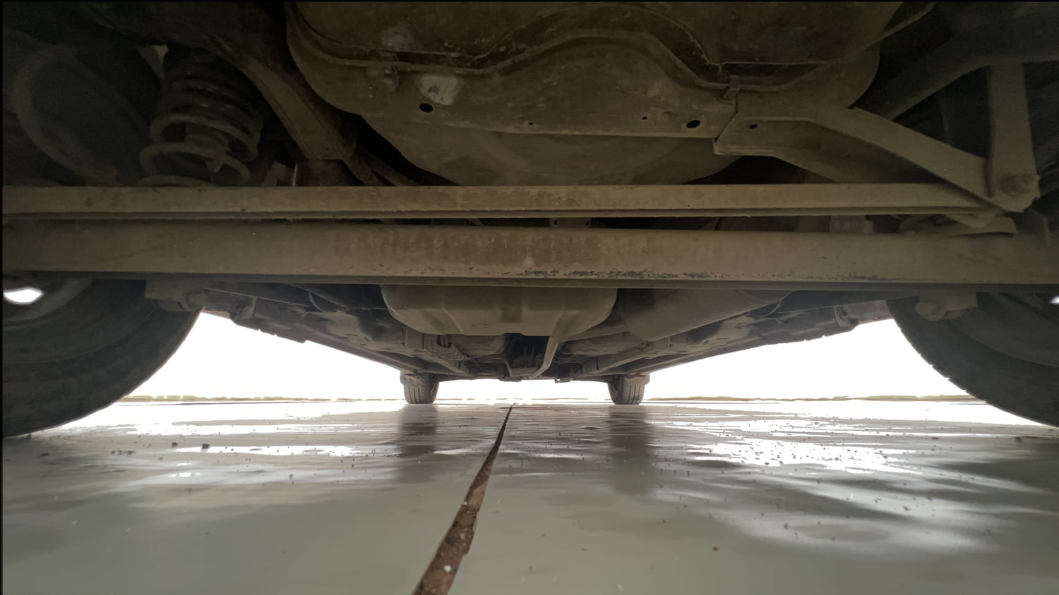 Used 2017 Hyundai Eon Sportz Petrol Manual extra REAR UNDERBODY VIEW (TAKEN FROM REAR)