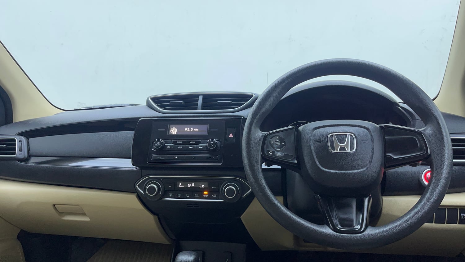Used 2018 Honda Amaze 1.2 V CVT Petrol Petrol Automatic interior DASHBOARD VIEW