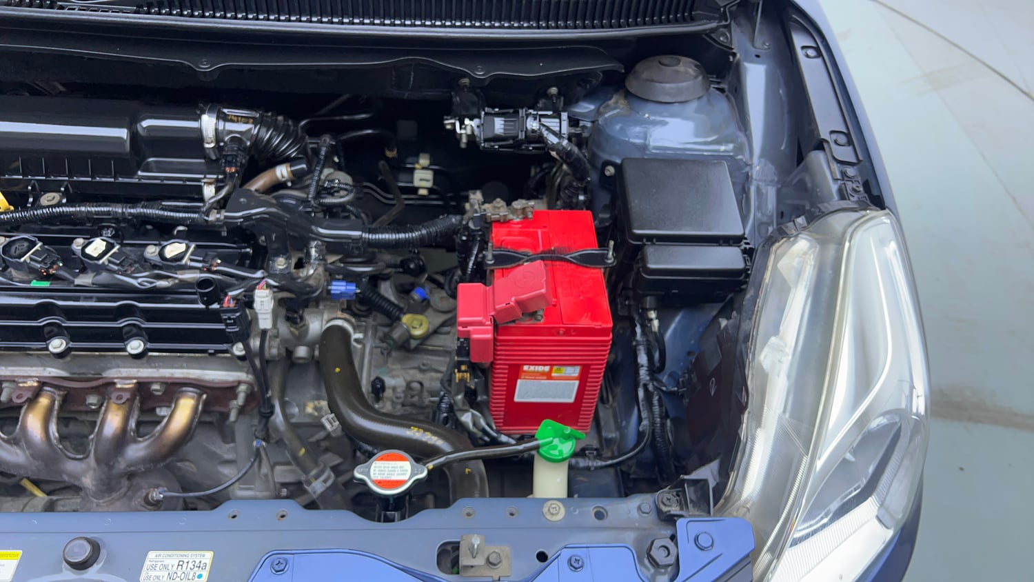 Used 2017 Maruti Suzuki Baleno Zeta 1.2 Petrol Manual engine ENGINE LEFT SIDE VIEW