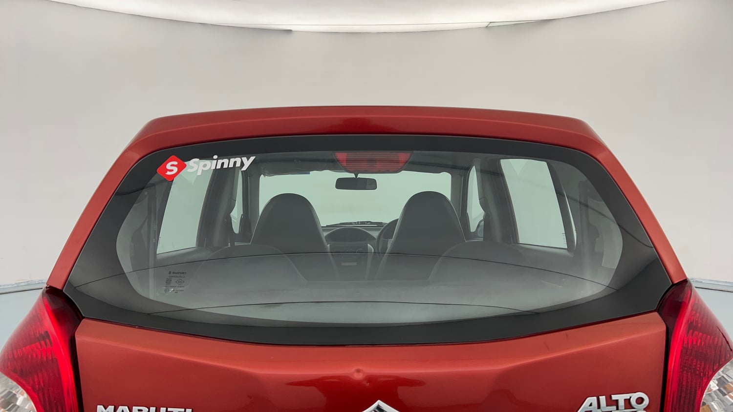 Used 2017 Maruti Suzuki Alto 800 VXi Petrol Manual exterior BACK WINDSHIELD VIEW