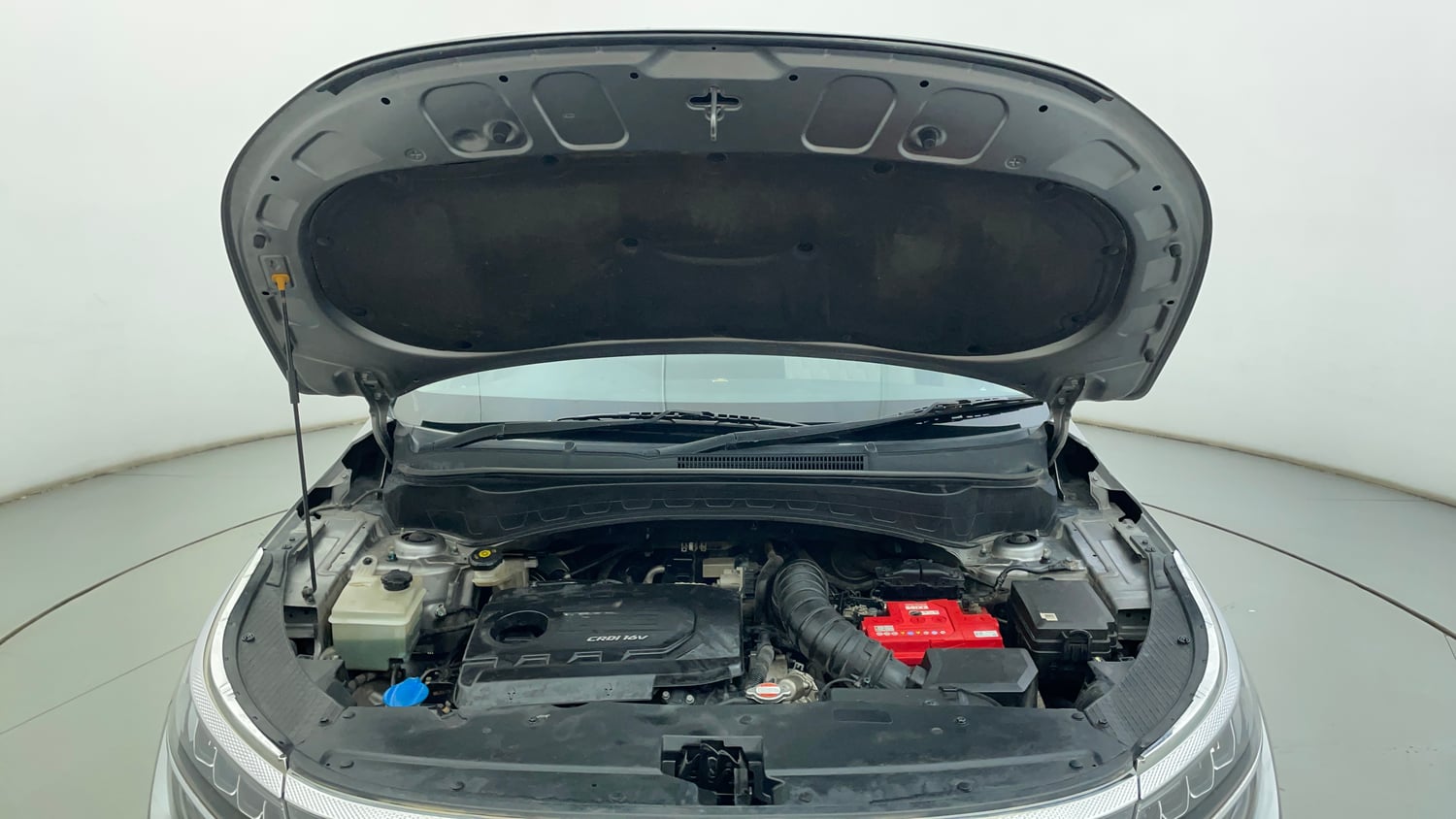 Used 2019 Kia Seltos HTX 1.5 Diesel Diesel Manual engine ENGINE & BONNET OPEN FRONT VIEW