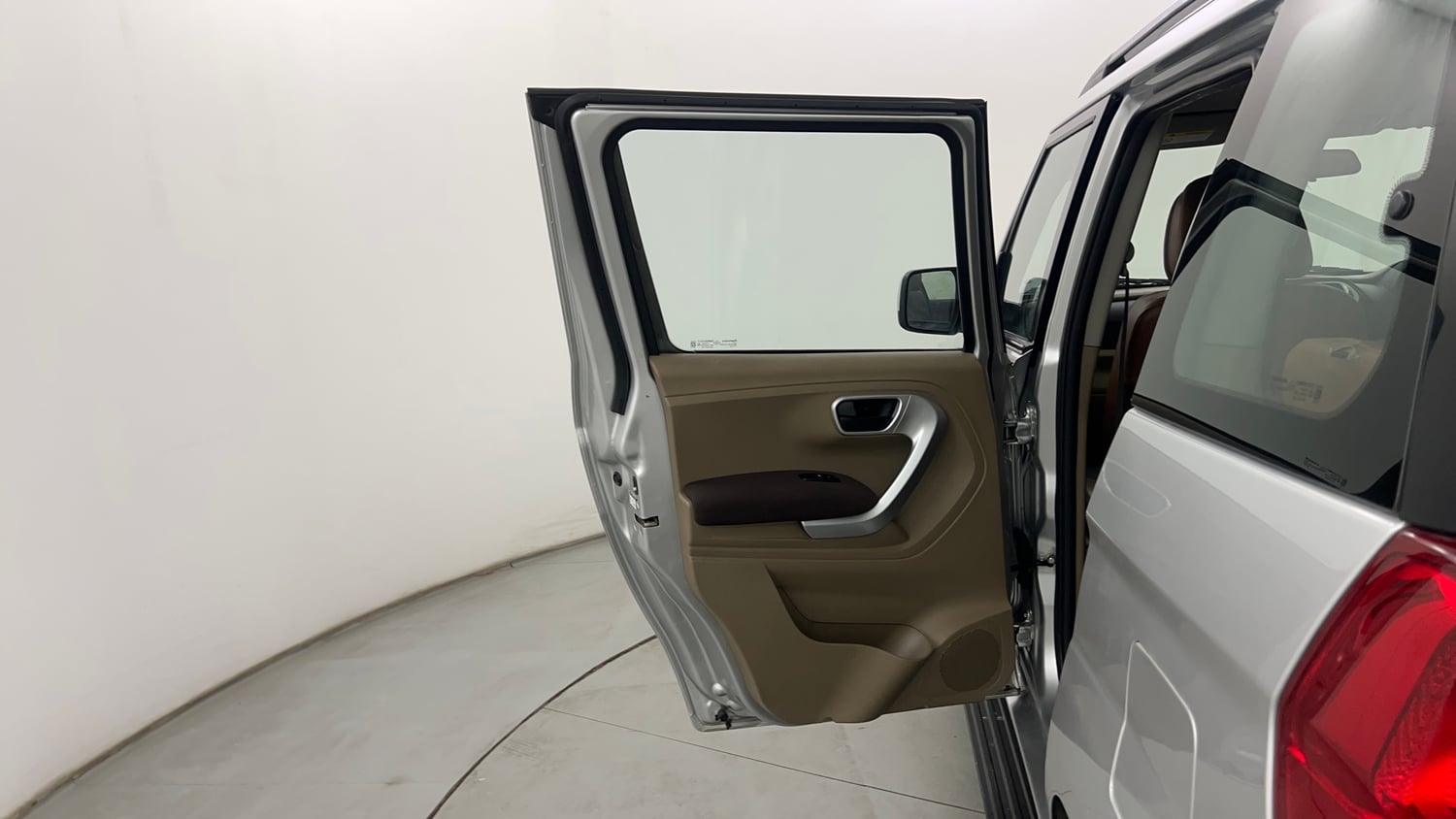 Used 2016 Mahindra TUV300 T8 Diesel Manual interior LEFT REAR DOOR OPEN VIEW