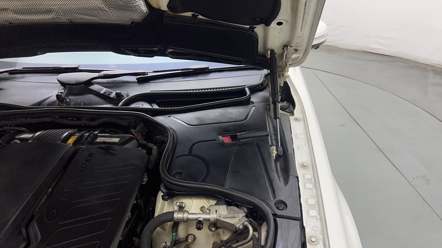 Used 2020 Mercedes-Benz S-Class (W222) S 350D Diesel Automatic engine ENGINE LEFT SIDE HINGE & APRON VIEW