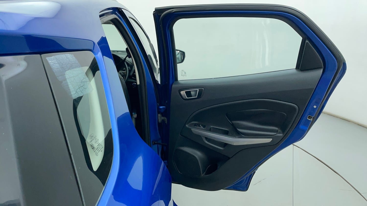 Used 2017 Ford EcoSport Titanium + 1.5L TDCi Diesel Manual interior RIGHT REAR DOOR OPEN VIEW