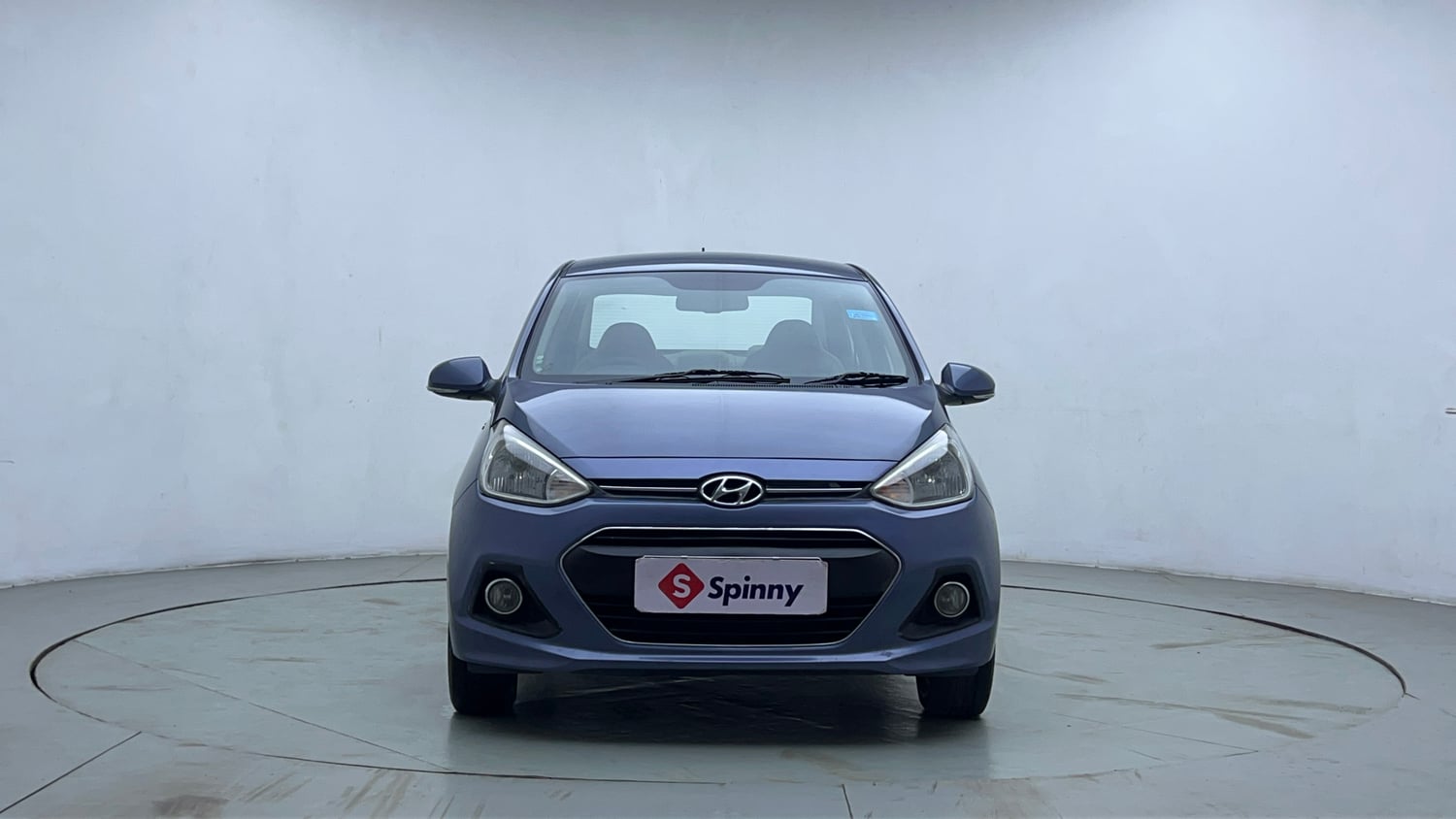 Used 2014 Hyundai Xcent S AT 1.2 (O) Petrol Automatic exterior FRONT VIEW