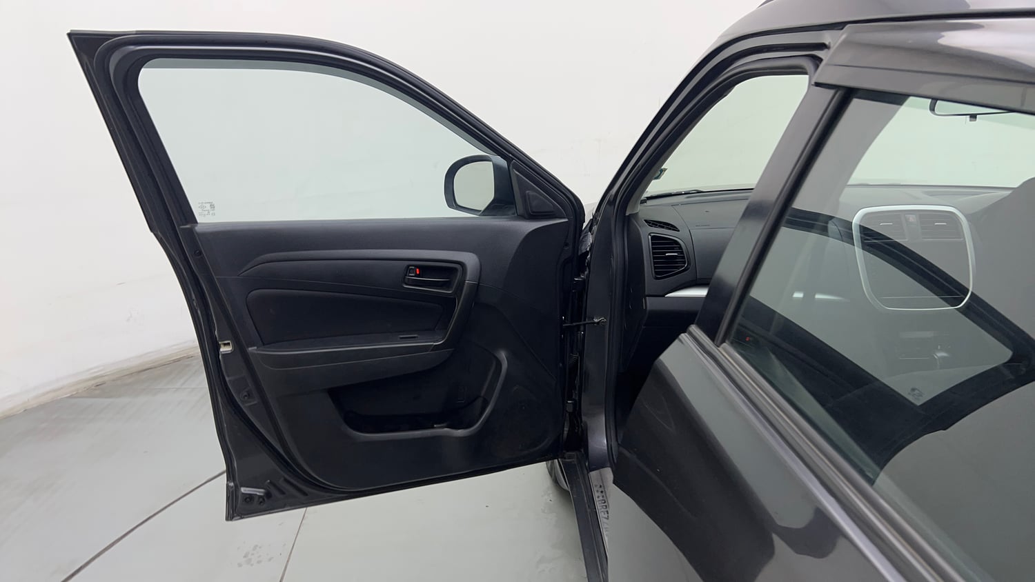 Used 2020 Maruti Suzuki Vitara Brezza VXi AT SHVS Petrol Automatic interior LEFT FRONT DOOR OPEN VIEW