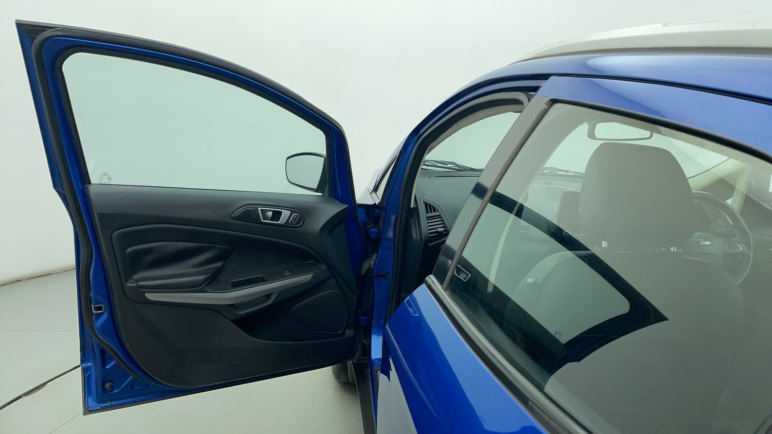 Used 2017 Ford EcoSport Titanium + 1.5L TDCi Diesel Manual interior LEFT FRONT DOOR OPEN VIEW