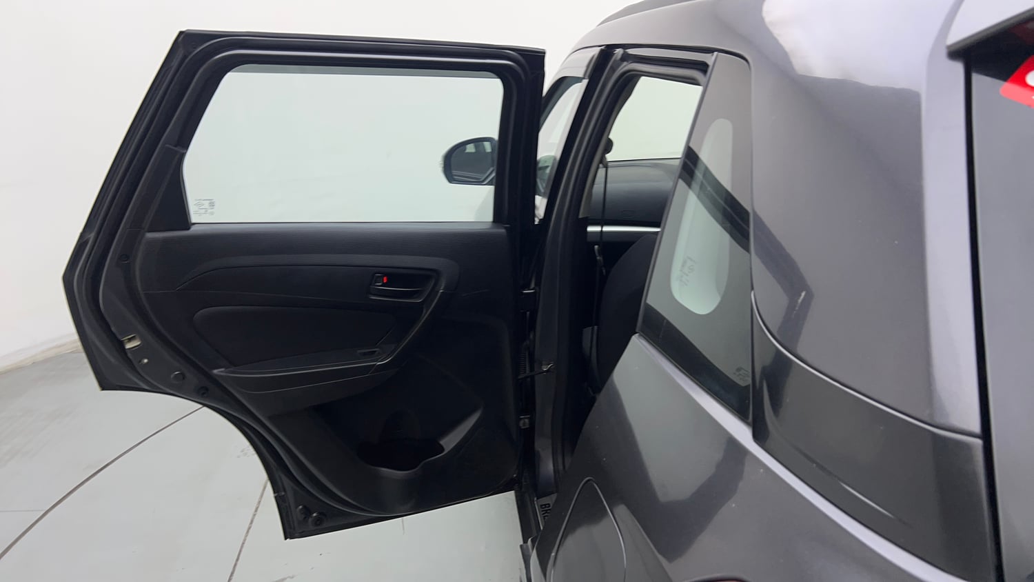 Used 2020 Maruti Suzuki Vitara Brezza VXi AT SHVS Petrol Automatic interior LEFT REAR DOOR OPEN VIEW