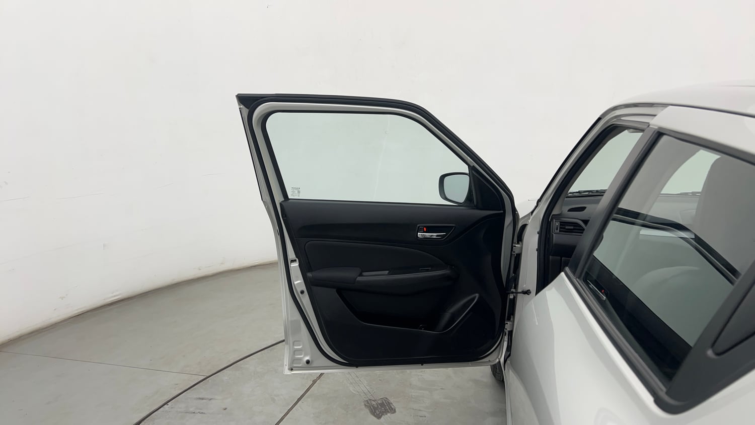 Used 2023 Maruti Suzuki Swift VXi Petrol Manual interior LEFT FRONT DOOR OPEN VIEW