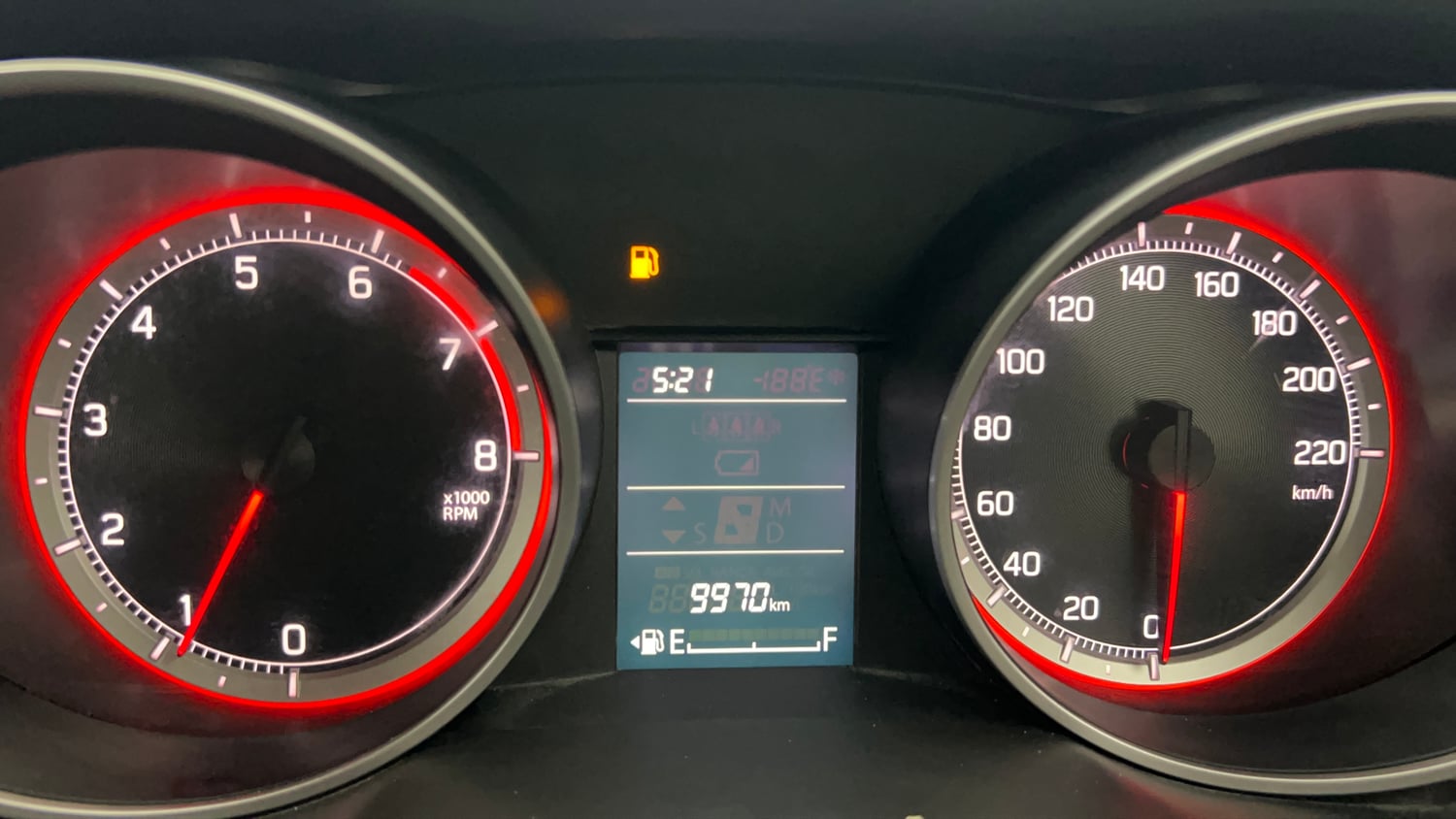 Used 2023 Maruti Suzuki Swift VXi Petrol Manual interior CLUSTERMETER VIEW