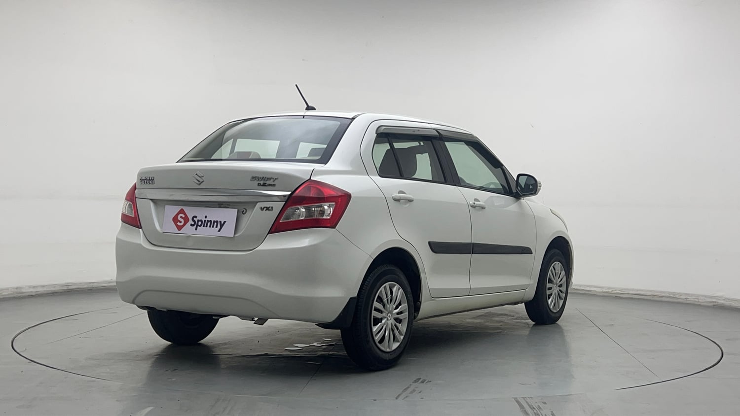 Used 2015 Maruti Suzuki Swift Dzire VXI Petrol Manual exterior RIGHT REAR CORNER VIEW