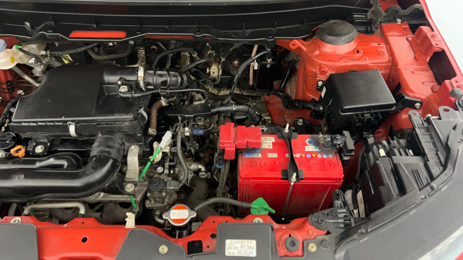 Used 2023 Maruti Suzuki Brezza Zxi Plus Dual Tone Petrol Manual engine ENGINE LEFT SIDE VIEW