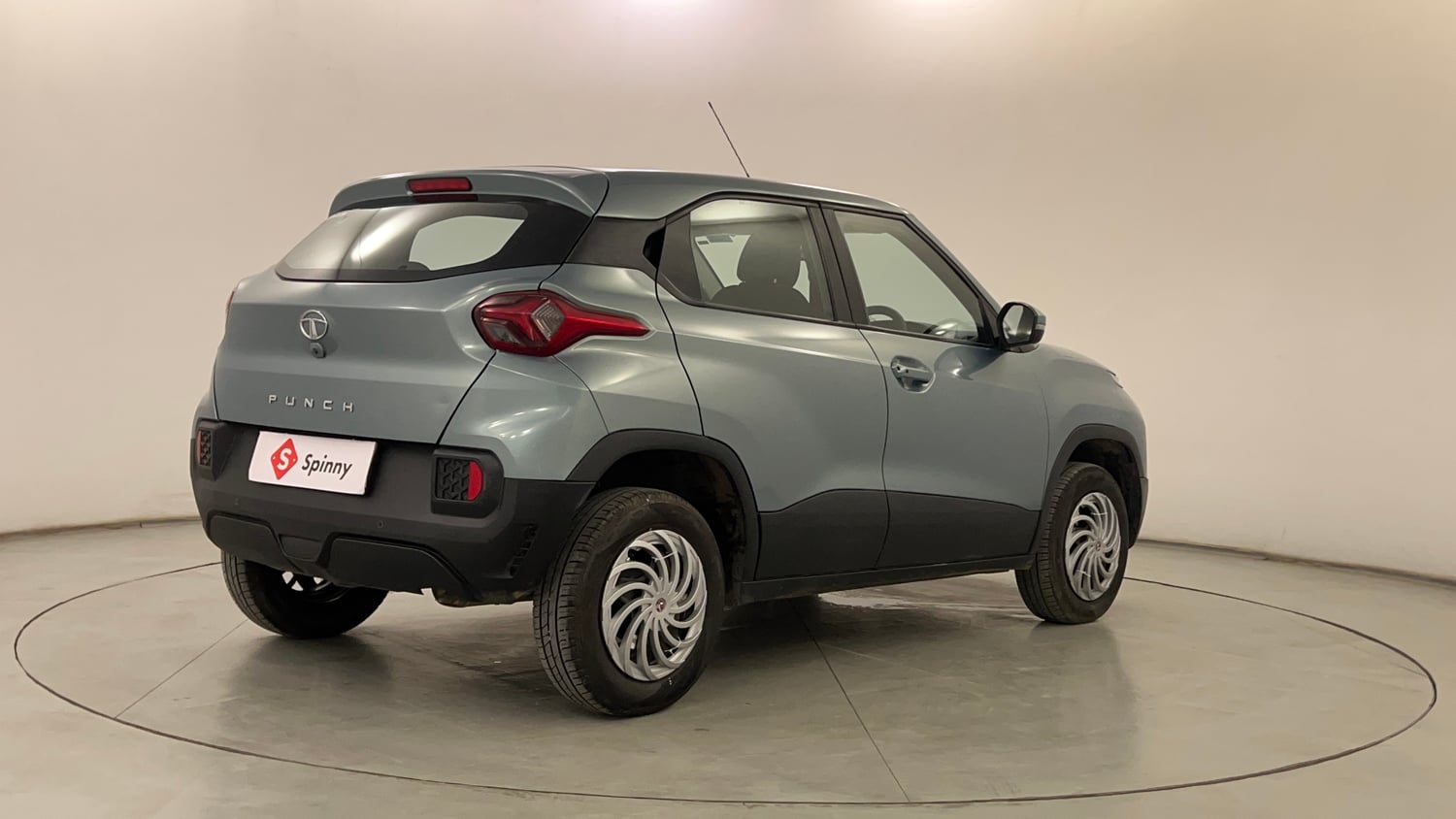 Used 2022 Tata Punch Accomplished AMT Petrol Automatic exterior RIGHT REAR CORNER VIEW