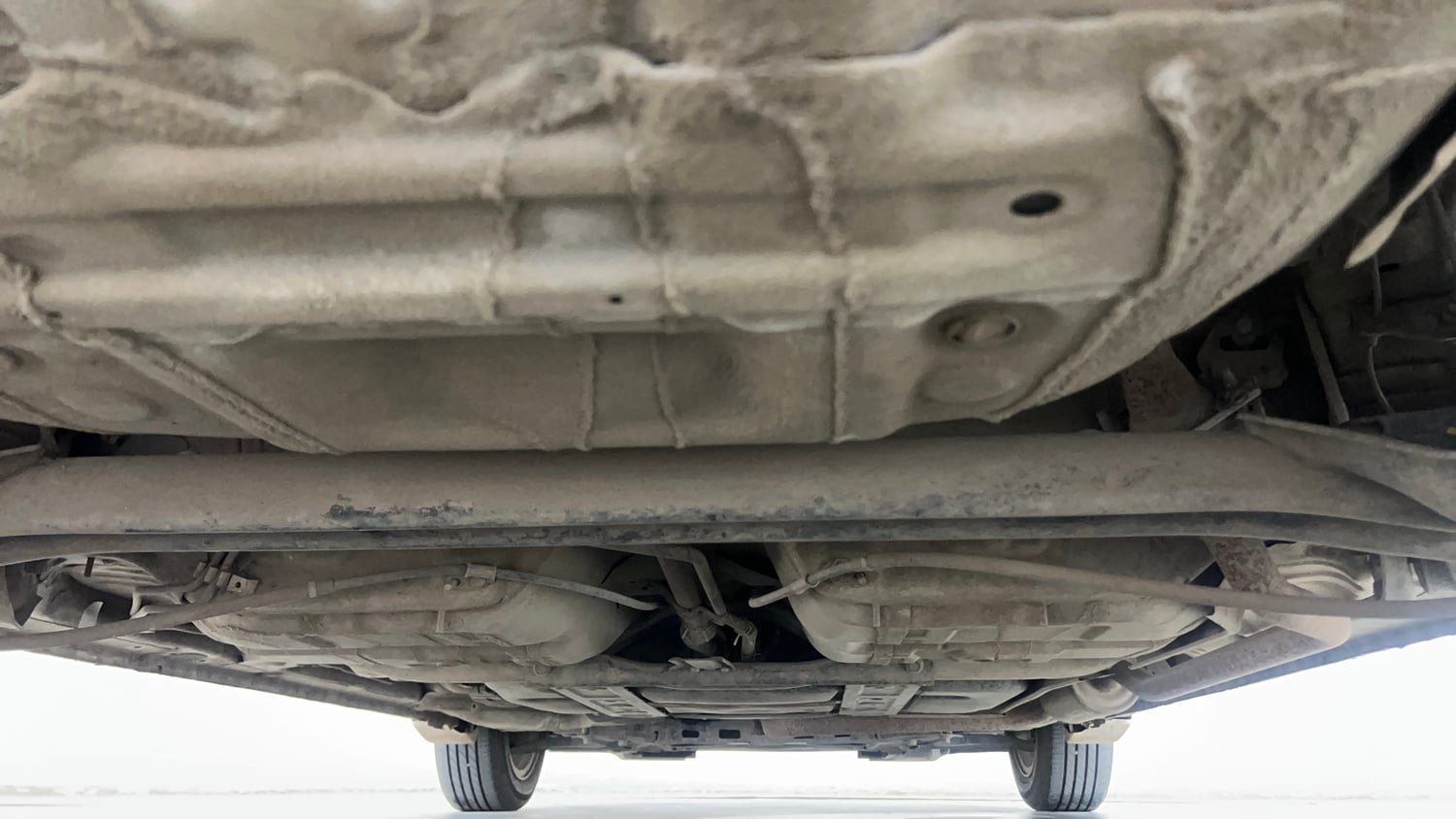 Used 2016 Honda Jazz VX Petrol Petrol Manual extra REAR UNDERBODY VIEW (TAKEN FROM REAR)