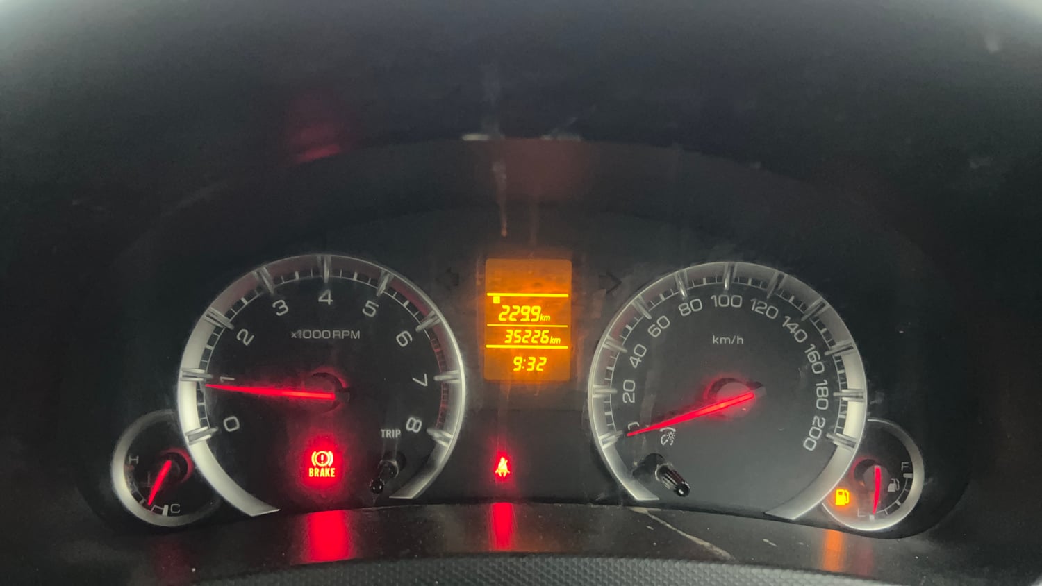 Used 2014 Maruti Suzuki Swift VXi Petrol Manual interior CLUSTERMETER VIEW