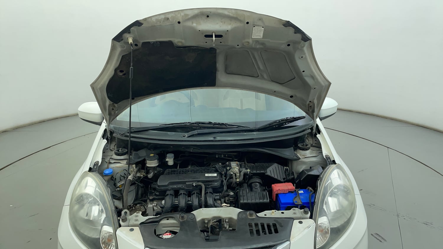Used 2014 Honda Amaze 1.2 S i-VTEC Petrol Manual engine ENGINE & BONNET OPEN FRONT VIEW