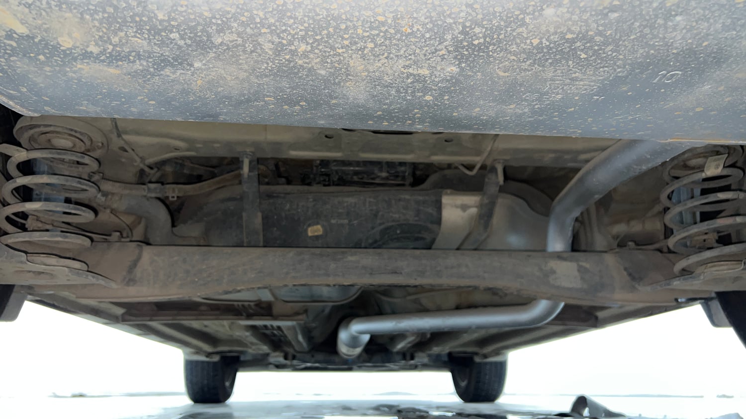 Used 2019 kia Seltos GTX Plus DCT 1.4 Petrol Automatic extra REAR UNDERBODY VIEW (TAKEN FROM REAR)